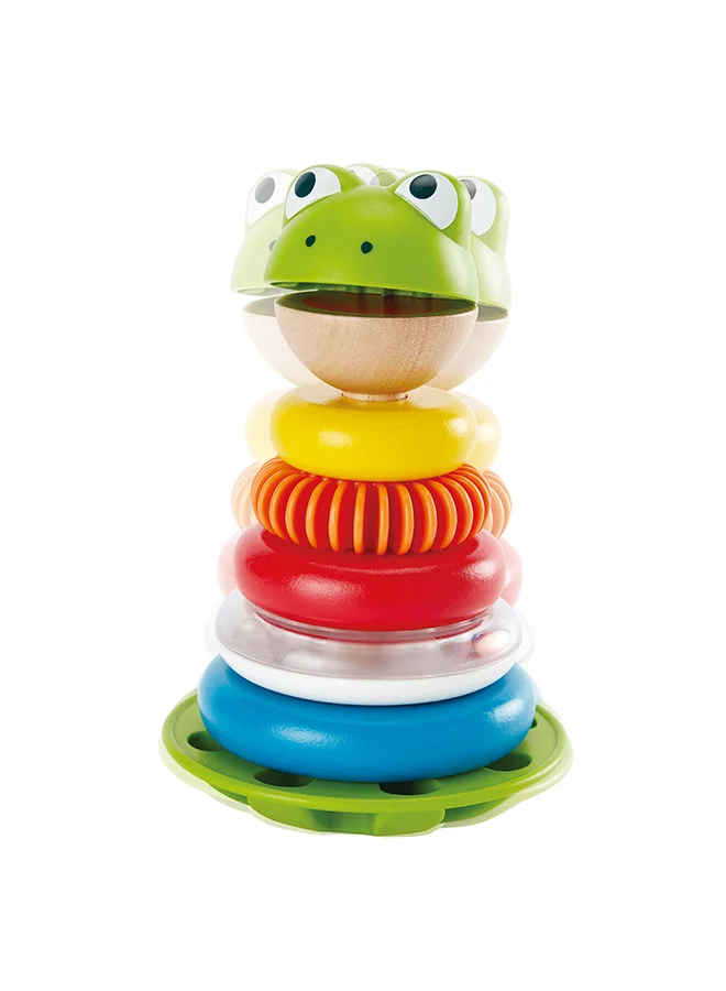 هيب Hape Mr. Frog Stacking Rings Educational Toy