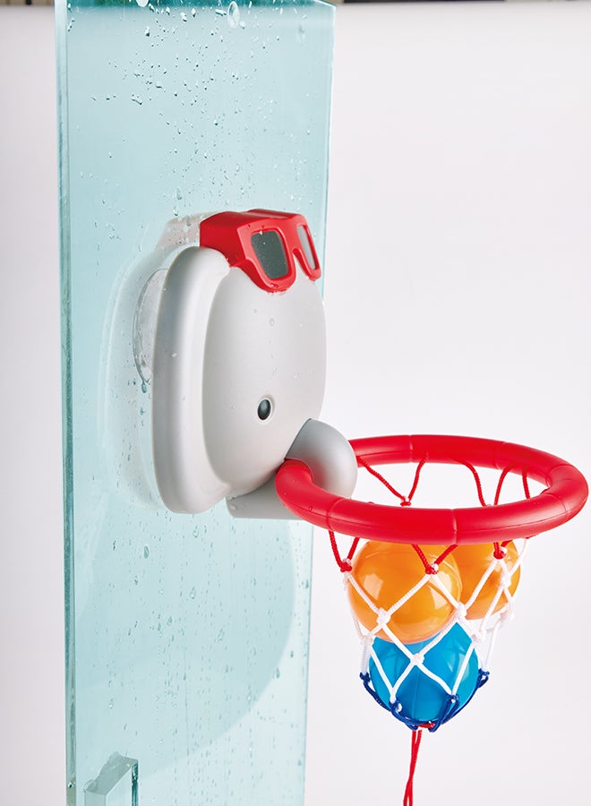 Hape - Hape Bath Time Basketball Elephant Pal Bath Play Toy 19.5cm - Image 1
