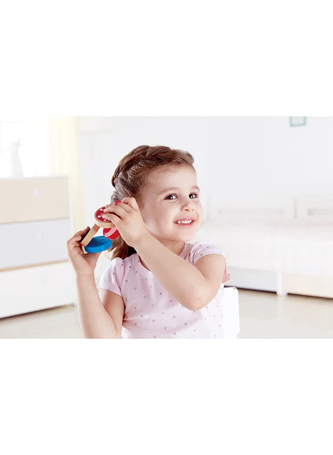 Hape Hape Wooden Clap-along Castanets - Blue 5.5cm