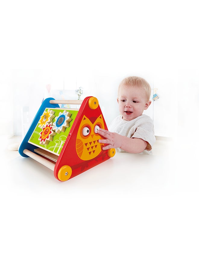 Hape - Take-Along Wooden Toddler Activity Skill Building Box - Image 1