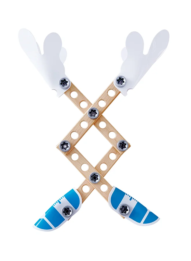 Hape E3030 Junior Inventor Kids Physics Mechanical Crane Kit 36 6+ Years