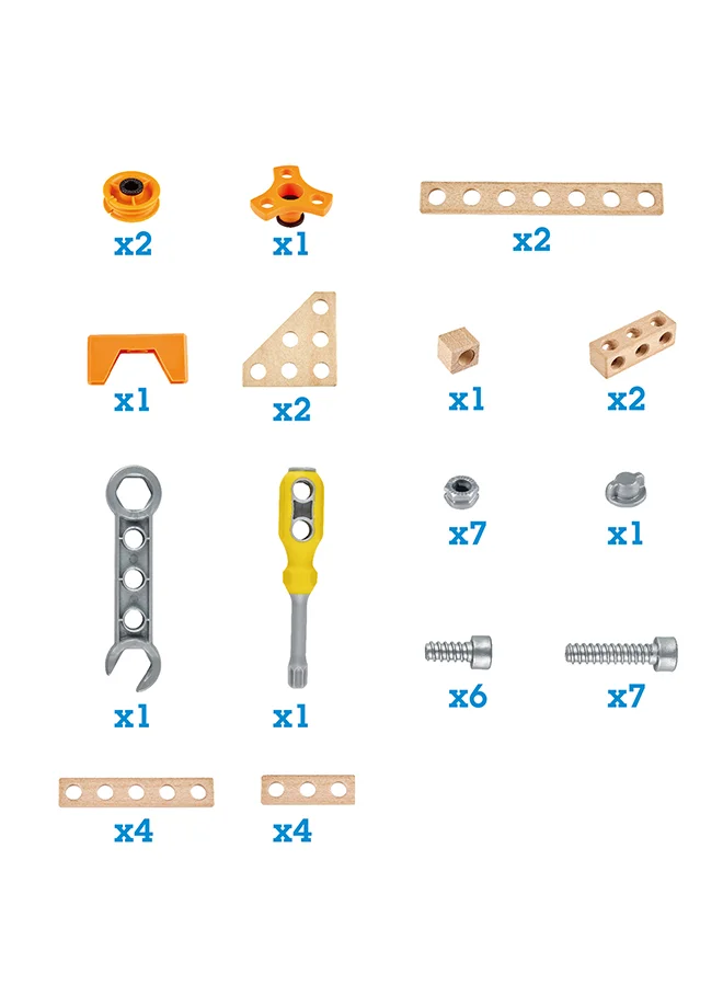 Hape E3031 42-Piece Experiment Starter Building Kit 42 6+ Years