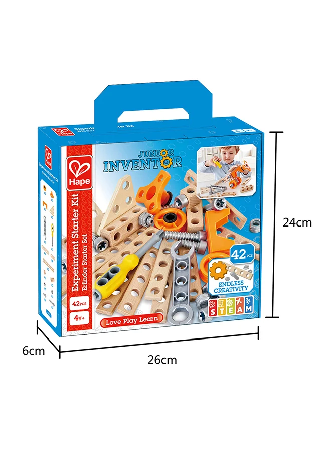 Hape E3031 42-Piece Experiment Starter Building Kit 42 6+ Years