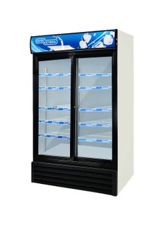 سوبر جنرال مبرد بأبواب منزلقة مزدوجة سعة 1200 لتر 1200 L 120 W SG SC1217 IS أبيض  - Image 3