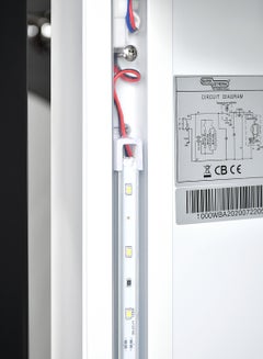 SUPER GENERAL 1000 Liter Double Door Chiller French 120 W SG SC1018 IF White  - Image 5