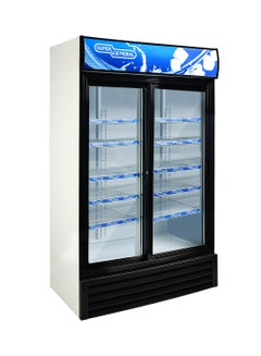 سوبر جنرال مبرد بأبواب منزلقة مزدوجة سعة 1200 لتر 1200 L 120 W SG SC1217 IS أبيض  - Image 4