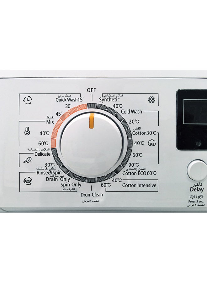 SUPER GENERAL - 23 Program, Front Load Washing Machine, 1000 RPM With Quich Wash And Delay Start 6 kg SGW6200NLED White - Image 1