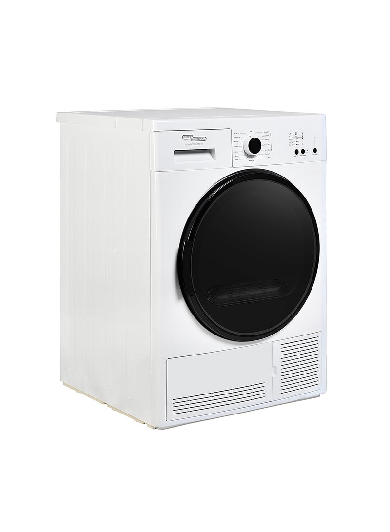 Freestanding Dryer  8 Kg  Dehydrator Condenser/15 Programs/White/Reversible Glass Door SGWD 8700EDM-W White - v1649143562/N52879509A_2