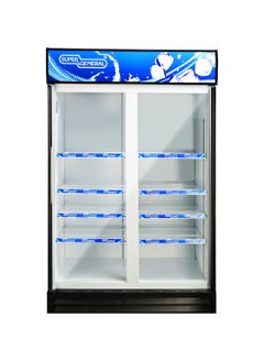 SUPER GENERAL 800 Liter Double Door Chiller French Fridge SG SC818IF Black  - Image 2