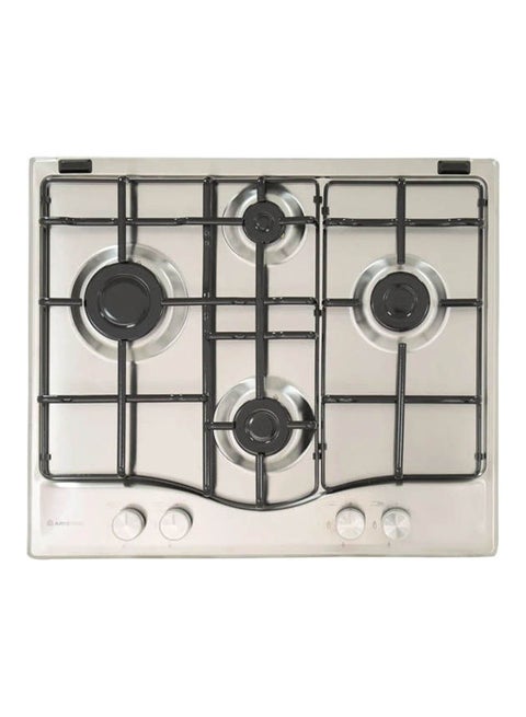 Built-In Gas Hob, 4 Burners, Stainless Steel PCN642IX/A Silver