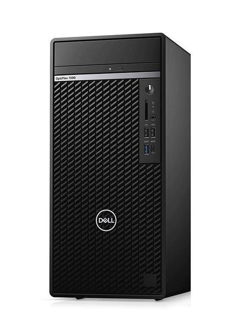 Optiplex 7090 Tower PC, Core i7 11700 Prcoesser/32GB RAM/1TB HDD + 256GB SSD/4GB Nvidia GT710 Graphics Card International Version Black