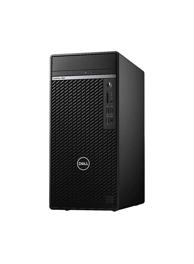 DELL - Optiplex 7090 Tower PC, Core i7 11700 Prcoesser/32GB RAM/1TB HDD + 256GB SSD/4GB Nvidia GT710 Graphics Card International Version Black - Image 1