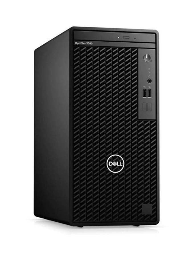 DELL - OptiPlex 3090 Tower PC, Core i3 10100 Processor/4GB RAM/1TB HDD/Integrated Graphics/Windows 10 Pro/International Version Black - Image 1