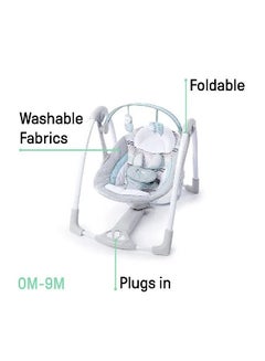 Bright Starts Power Adapt Portable Swing  - Image 2