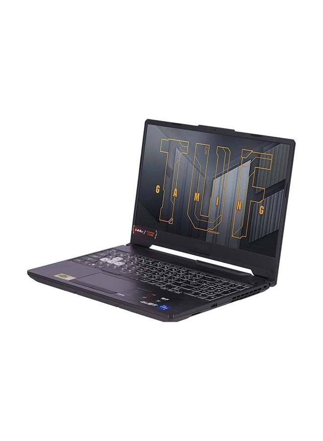 ASUS - TUF Gaming F15 FX506HCB-HN1138W Laptop With 15.6-Inch Display, Core i5-11400H Processor / 8GB RAM / 512GB SSD / 4GB NVIDIA GeForce RTX 3050 Graphics / Win11/International Version English/Arabic Eclipse Gray - Image 1
