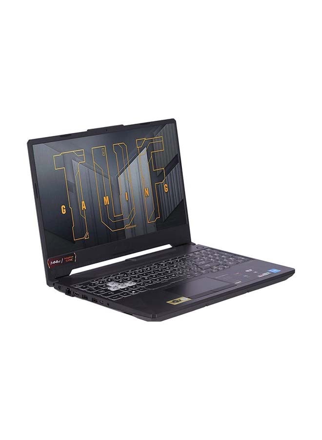 ASUS - TUF Gaming F15 FX506HCB-HN1138W Laptop With 15.6-Inch Display, Core i5-11400H Processor / 8GB RAM / 512GB SSD / 4GB NVIDIA GeForce RTX 3050 Graphics / Win11/International Version English/Arabic Eclipse Gray - Image 1