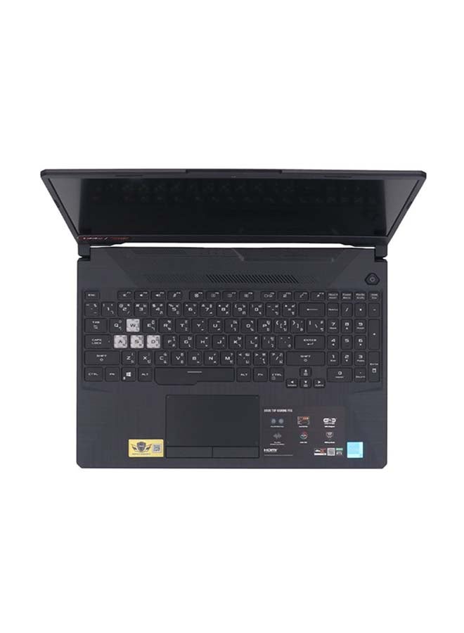 ASUS - TUF Gaming F15 FX506HCB-HN1138W Laptop With 15.6-Inch Display, Core i5-11400H Processor / 8GB RAM / 512GB SSD / 4GB NVIDIA GeForce RTX 3050 Graphics / Win11/International Version English/Arabic Eclipse Gray - Image 1