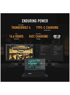 ASUS TUF Dash F15 Gaming FX516PC-HN558W (Upgraded Version) Laptop, I5-11300H 8GB 512GB SSD, NV RTX3050, 4GB Graphics, WIN11 HOME, 15.6 inch FHD 1920X1080, 144Hz, /International Version English/Arabic Eclipse Gray  - Image 5