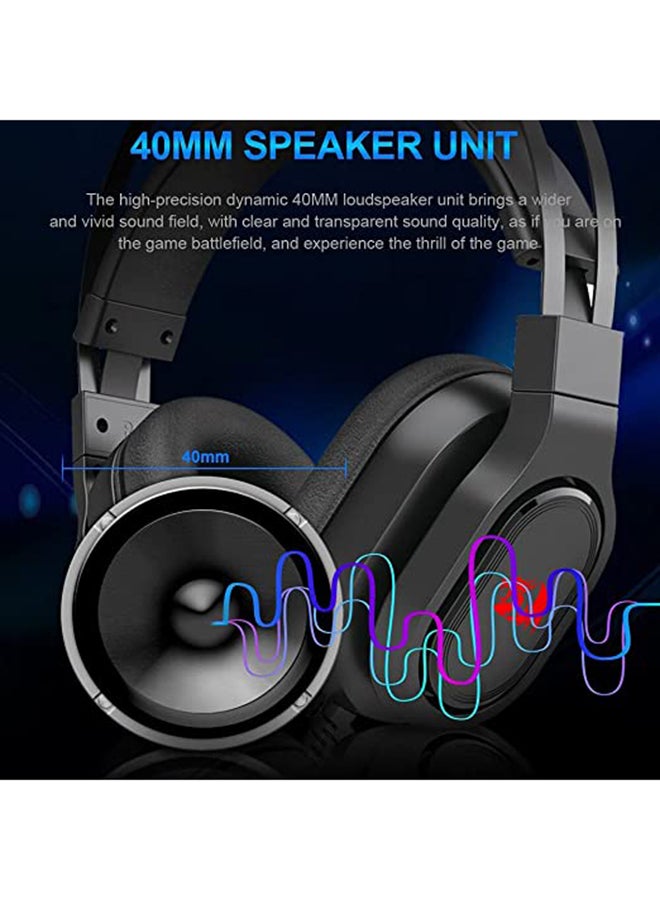 REDRAGON - H360 EPIUS Rotatable gaming Headphone - 7.1 USB Surround Sound - Noise Canceling Microphone for PC / PS4 / Xbox One - Image 1