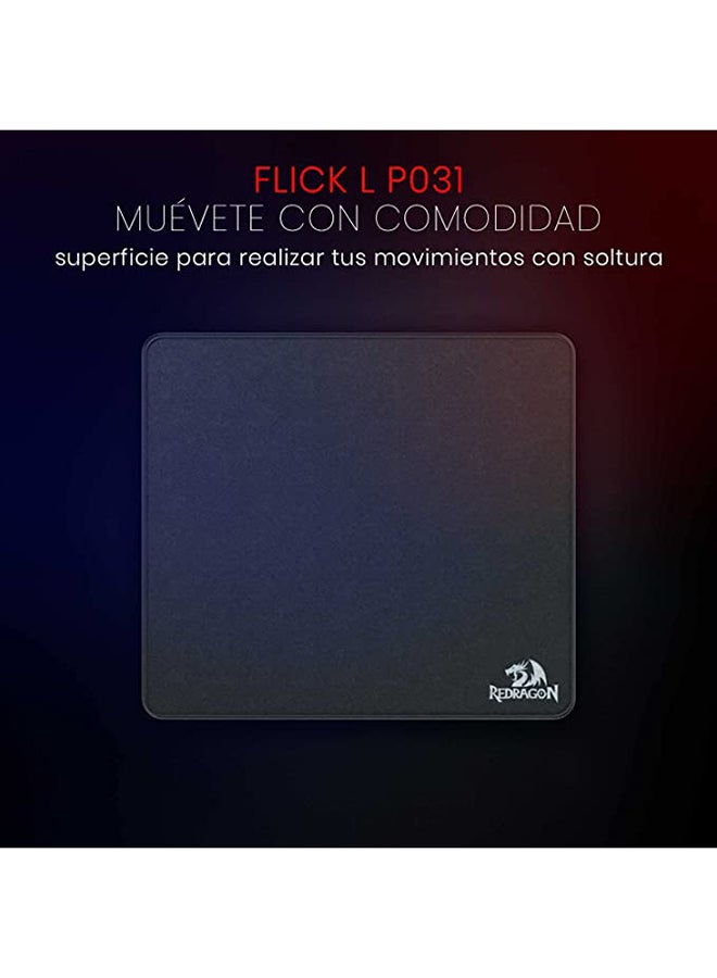 REDRAGON - P031 FLICK L Gaming Mouse Pad - Large Size 400 х 450 х 4 mm - Image 1
