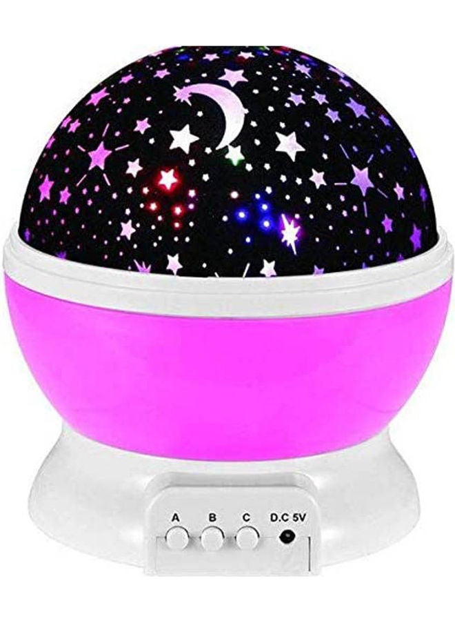 Romantic Rotating Star Moon Sky Rotation Night Projector Light Lamp - Image 2