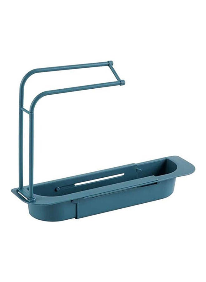 حامل إسفنجة، منظم للصرف، رف سلة تخزين قابل للتوسيع - Image 1