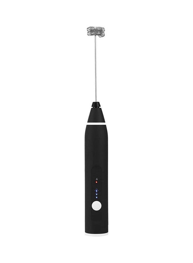 Generic Romantic Gift Egg Beater  Automatic Egg Beater Usb Charging Mixer Black  - Image 2
