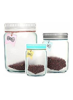 Storage Bags Form Jars 3 Pieces With Different Sizes Multicolour