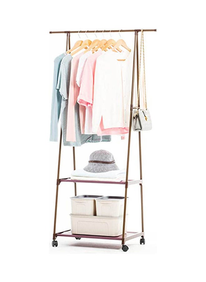 Clothes Organizer Hanging Handy Storage Pink