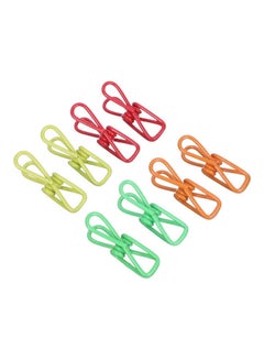 Generic Metal Cloth Clamps  10 Pieces Multicolour  - Image 1