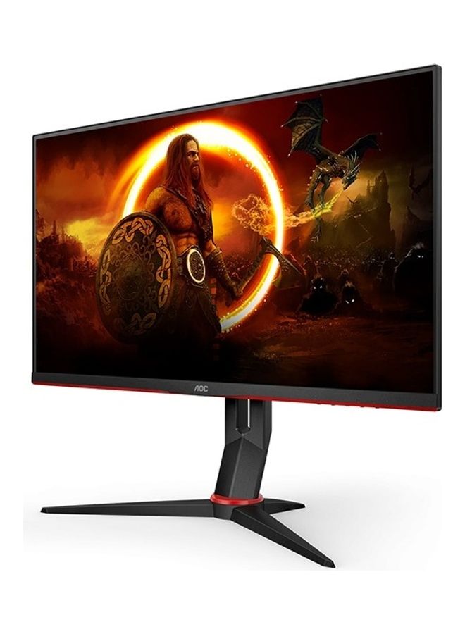 AOC 23.8-Inch IPS Gaming Monitor, 165Hz, 1ms, Adaptive Sync, 1920 x 1080 (FHD), Adjustable Stand Black/Red  - Image 3