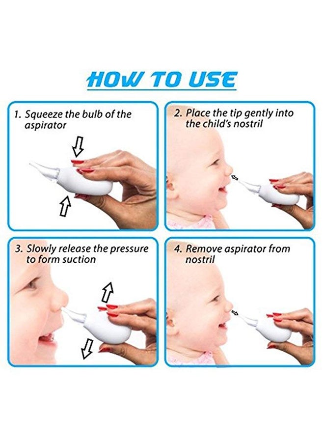 LuQu Suction Baby Nose Cleaner Nasal Aspirator With BPA Free, Silicone Material - Image 3