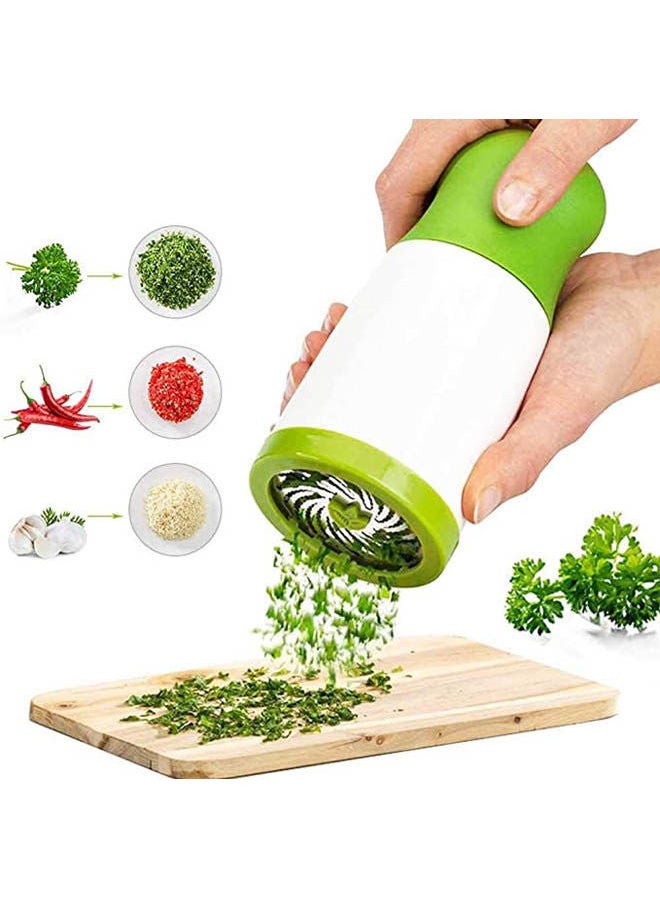 Pice Mill Parsley Shredder Chopper Vegetable Cutter Garlic Coriander Spice Grinder Crusher Kitchen Accessories Multicolour