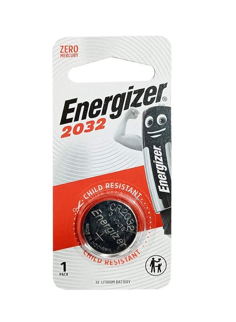 2032 Lithium Coin Battery Silver