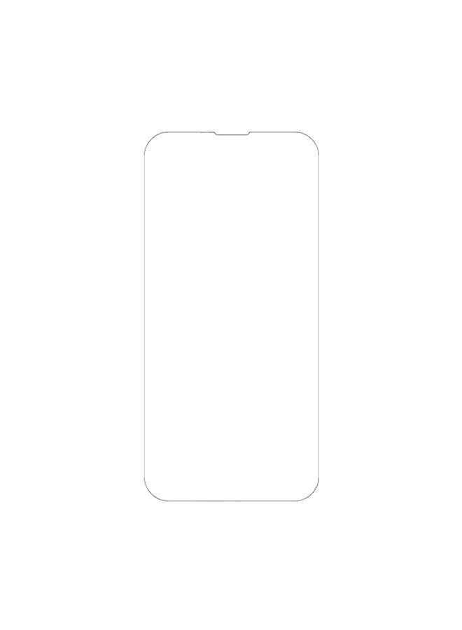 Defendr Case Friendly Tempered Glass Compatible With iPhone 13 Pro Max -Glass/Plastic - Solid -Ultra-Thin Precision Touch Technology--shatterproof-finger print recognition-9H protection Clear