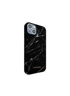 Luxe Marble Case Compatible With iPhone 13 Mini -Thermoplastic And Solid-Wireless Charging Compatible Technology Black - v1649160698/N50795914A_3