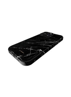 Luxe Marble Case Compatible With Apple iPhone 13 Pro Max -Thermoplastic - Solid-Wireless Charging Compatible Technology-Ultra Thin And Non Fading Prints-Raised Edges Black - v1649160700/N50795917A_2