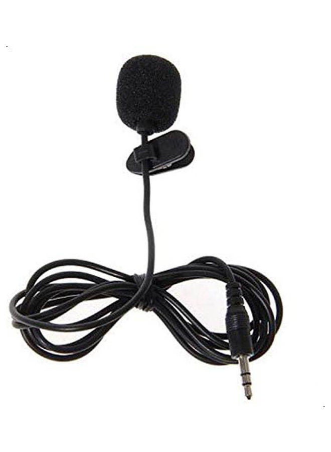 Generic 3.5Mm Mini Portable Tie Microphone Mic With Clip YW-001 Black  - Image 2