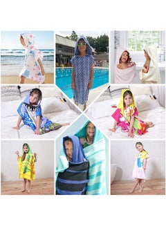 Printed Hooded Baby Colourful Soft Cloak Microfiber Bath Towel For Kids - v1649164884/N16521355A_7