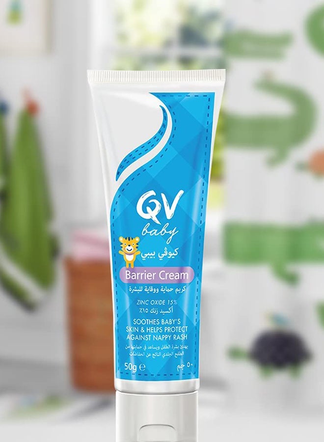 QV - Baby Barrier Mosturising Cream For Skin Protection And Against Nappy Rash - Image 1