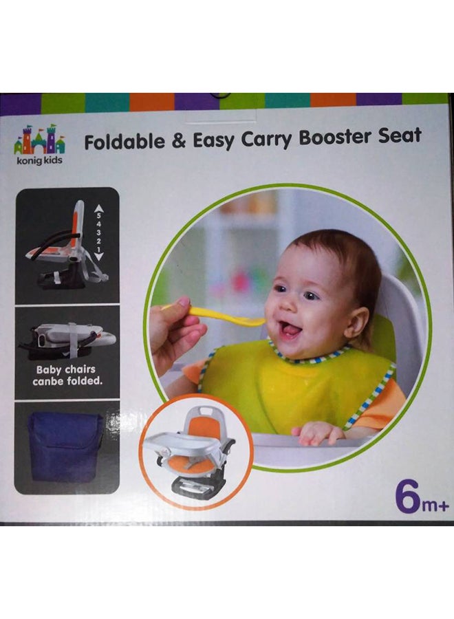 بيبي لاف مقعد إسناد للأطفال بتصميم خفيف الوزن وقابل للطي وسهل الحمل ومزود بصينية لتناول الطعام - Image 4