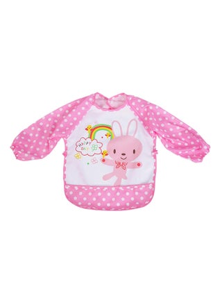 Adjustable Waterproof Long Sleeves Apron Bib With Animal Pattern For Kids - v1649164894/N23812590A_1
