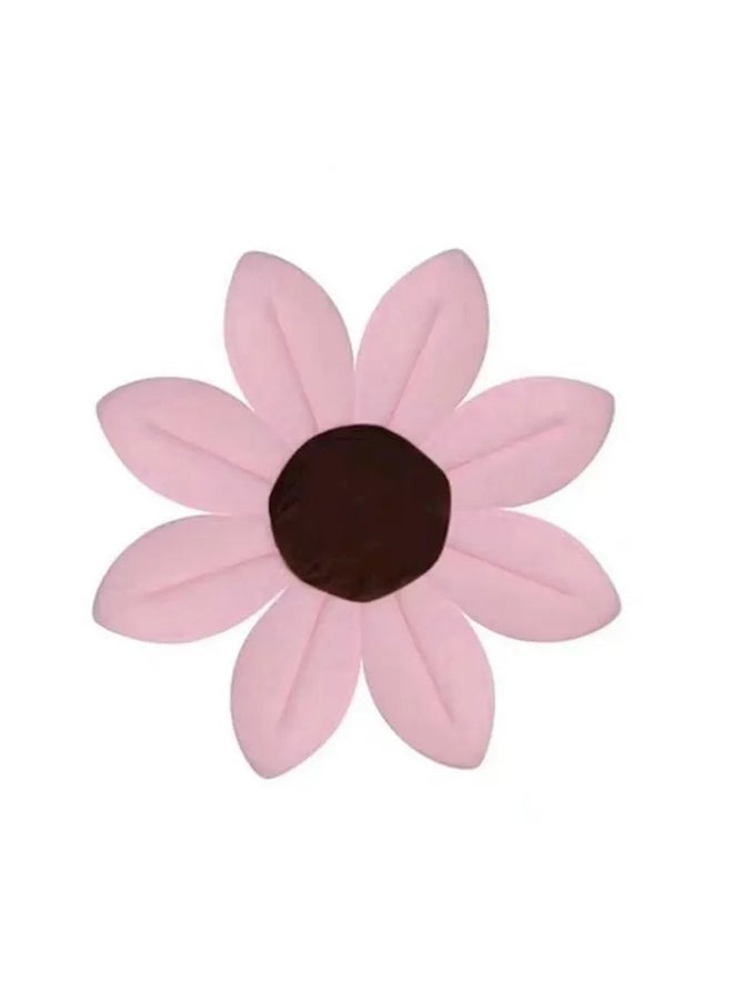 Blooming Lotus Baby Bath Seat Flower Shaped Colourful Bathing Safety Mat For Kids  - Image 1