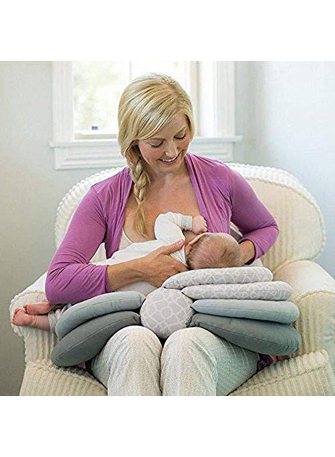 Multifunctional Adjustable Nursing Pillow Comfortable For Infant Feeding Support And Baby Bed