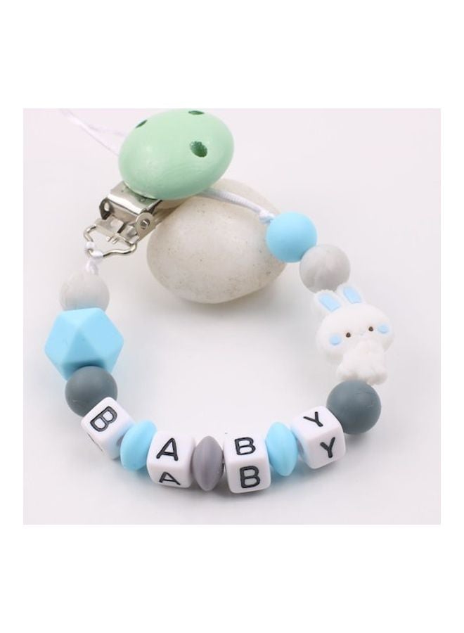 Baby Beads Chain Rope Anti-Drop Pacifier Clip Teether Nipple Clip Holder – Assorted  - Image 4