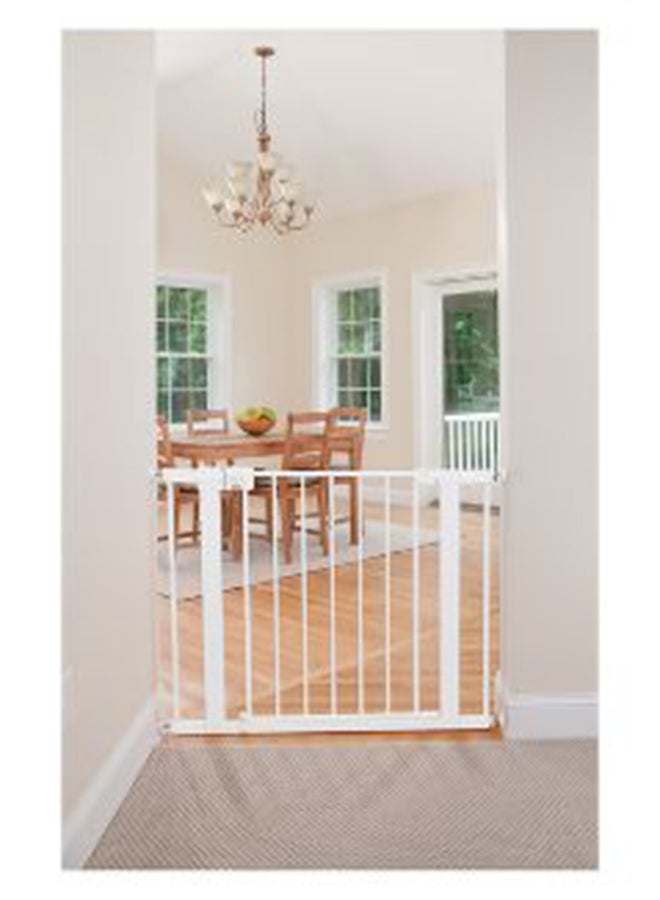 Kidle - Adjustable Width Stairway Window Guard Rail Child Safety Fence Gate For Kids - Image 1