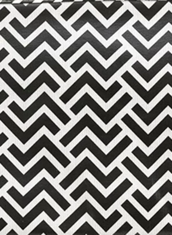 Hema Printed Toiletry Bag Black/White