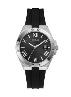 GUESS Men's Analog  Silver Tone Case Watch GW0388G1 