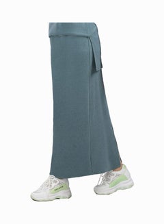 Smoky Egypt Casual Knetled A Line Skirt Mint  - Image 2