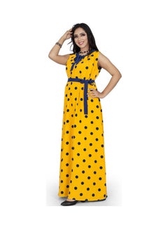 Casual Polka Dot Double Face Dress Multicolour